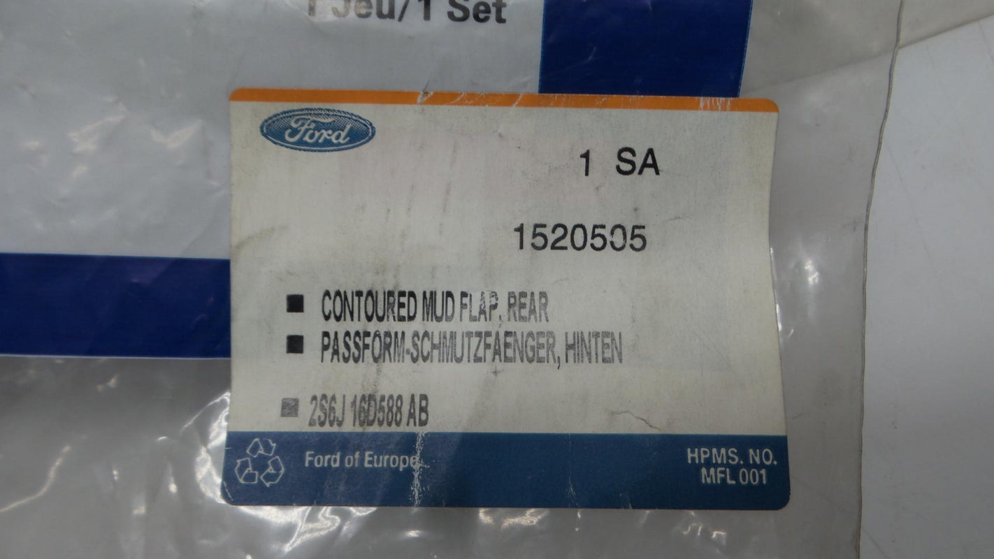 Original FORD Fiesta '01-'08 Schmutzfängersatz hinten 1520505