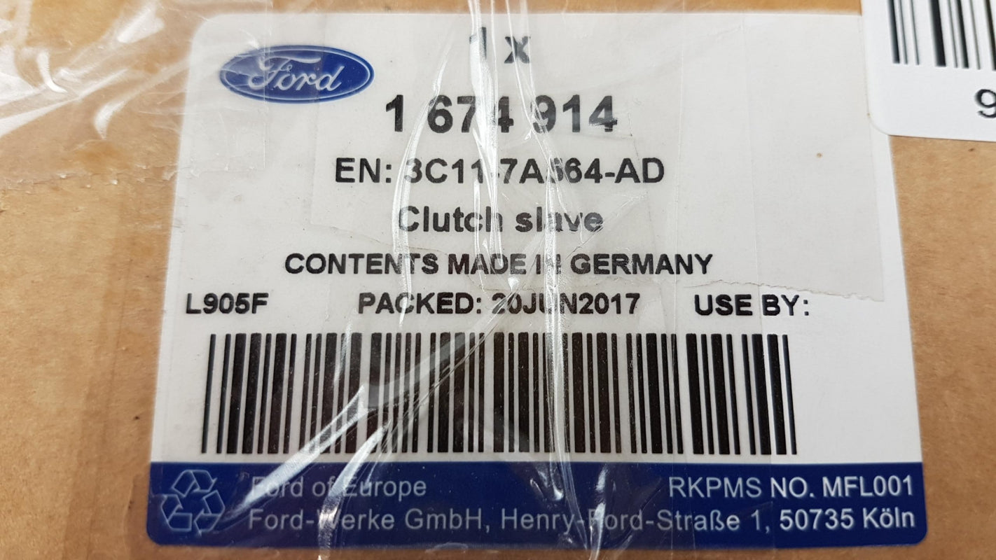 Original FORD Fiesta Escort Sierra Mondeo Ranger Transit Nehmerzylinder 1674914