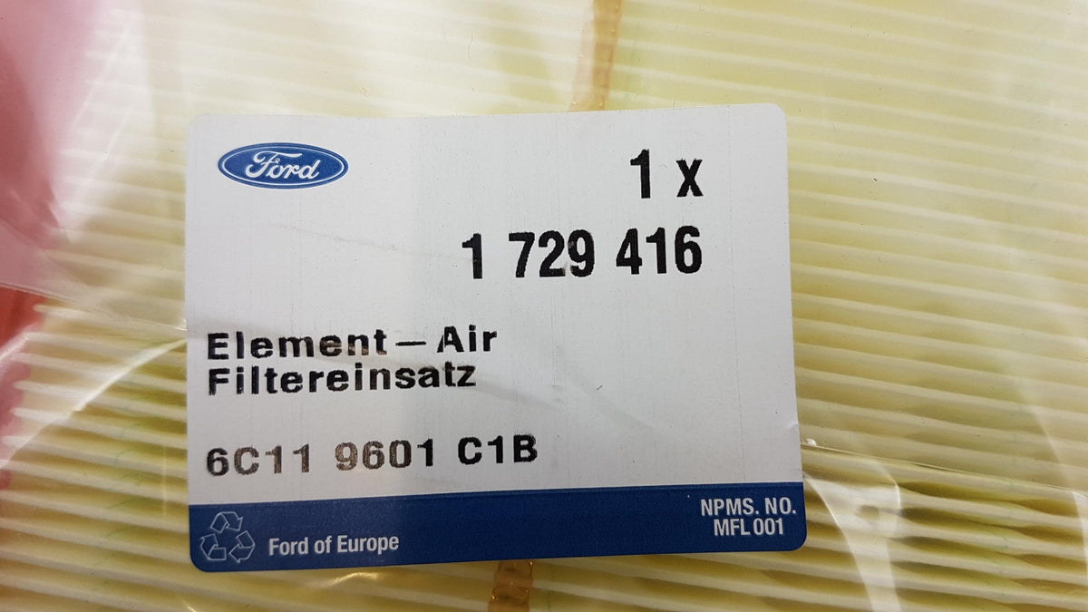 Original OE FORD Luftfilter 1729416