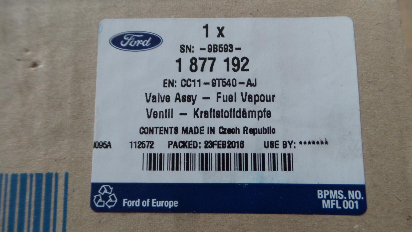 Original FORD Transit Mk6 '06-'14 2.2TDCi Kraftstoff Dampferventil 1877192