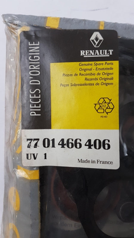 Original OE RENAULT Zylinderkopf Dichtungssatz 7701466406
