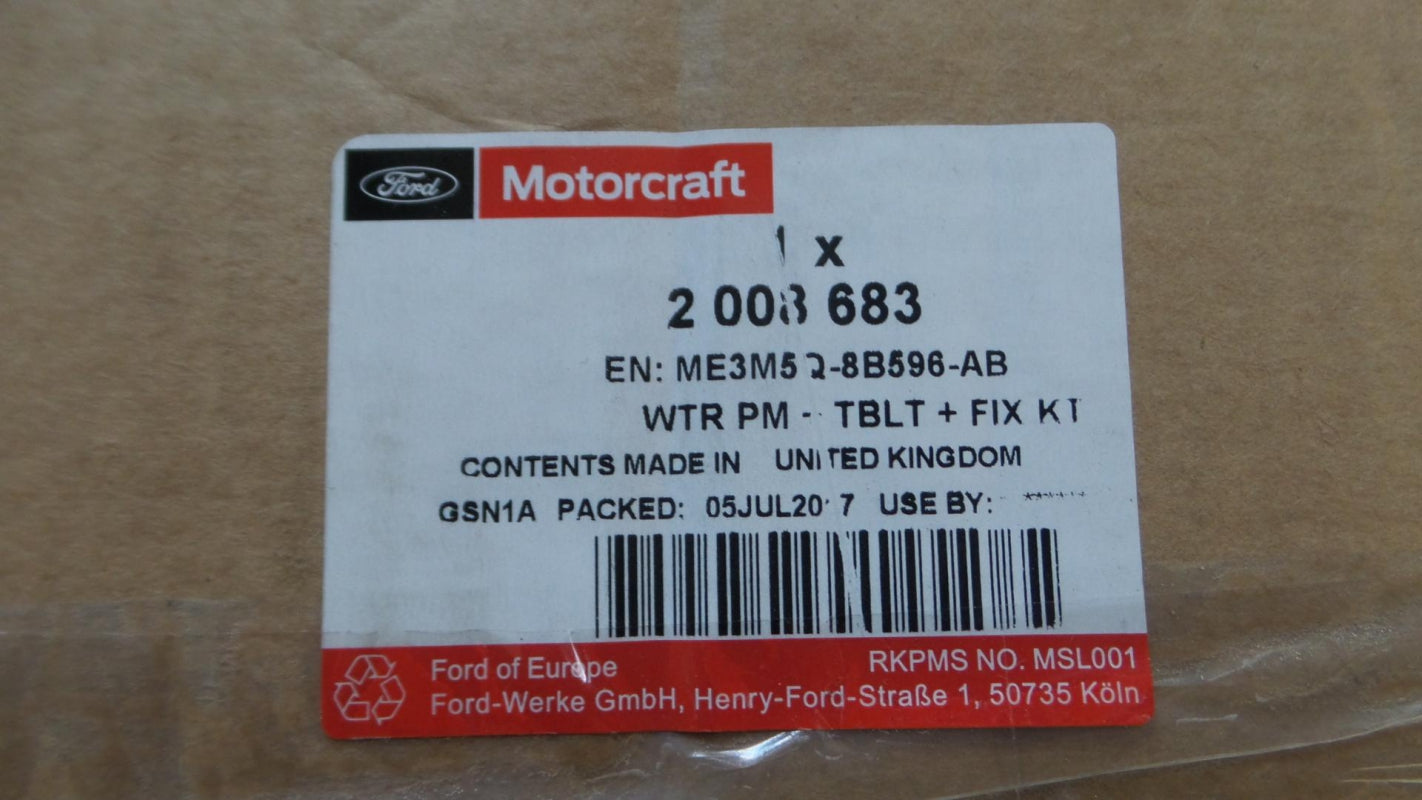 Original FORD Focus C-Max CB3 2007-2011 Wasserpumpe + Zahnriemenkit 2008683