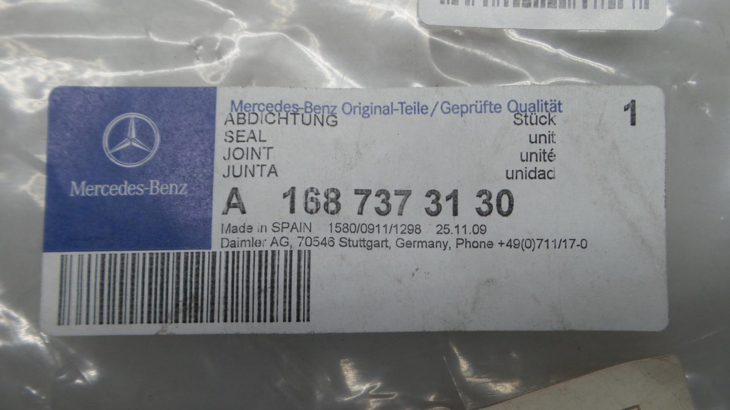 Original MERCEDES-BENZ W168 Türscheiben Dichtung hinten links A1687373130