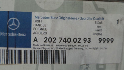 Original MERCEDES-BENZ W202 Heckklappen Griff Zierleiste grund A20274002939999