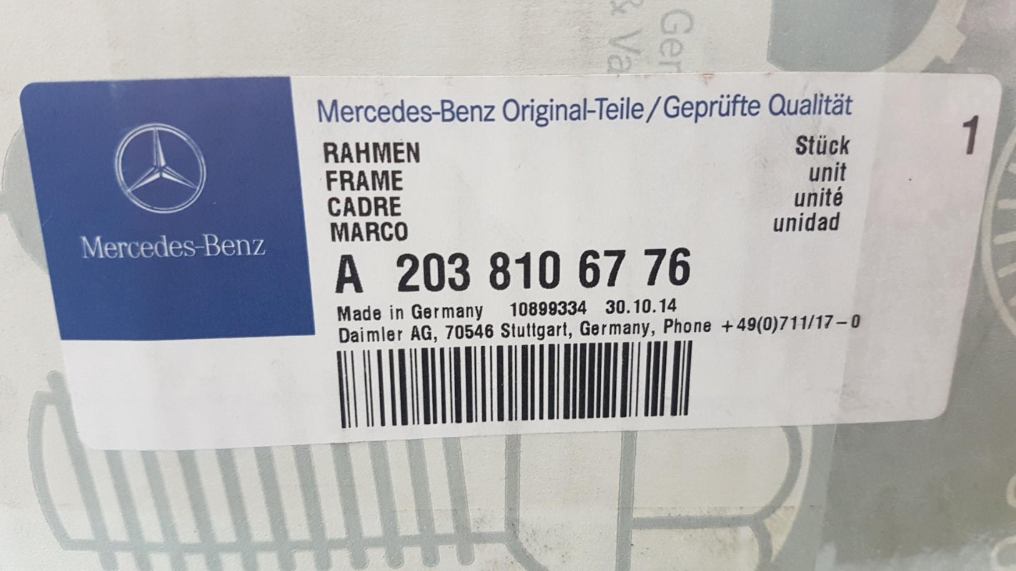 Original MERCEDES-BENZ W203 CLC203 Außenspiegel Halter links A2038106776
