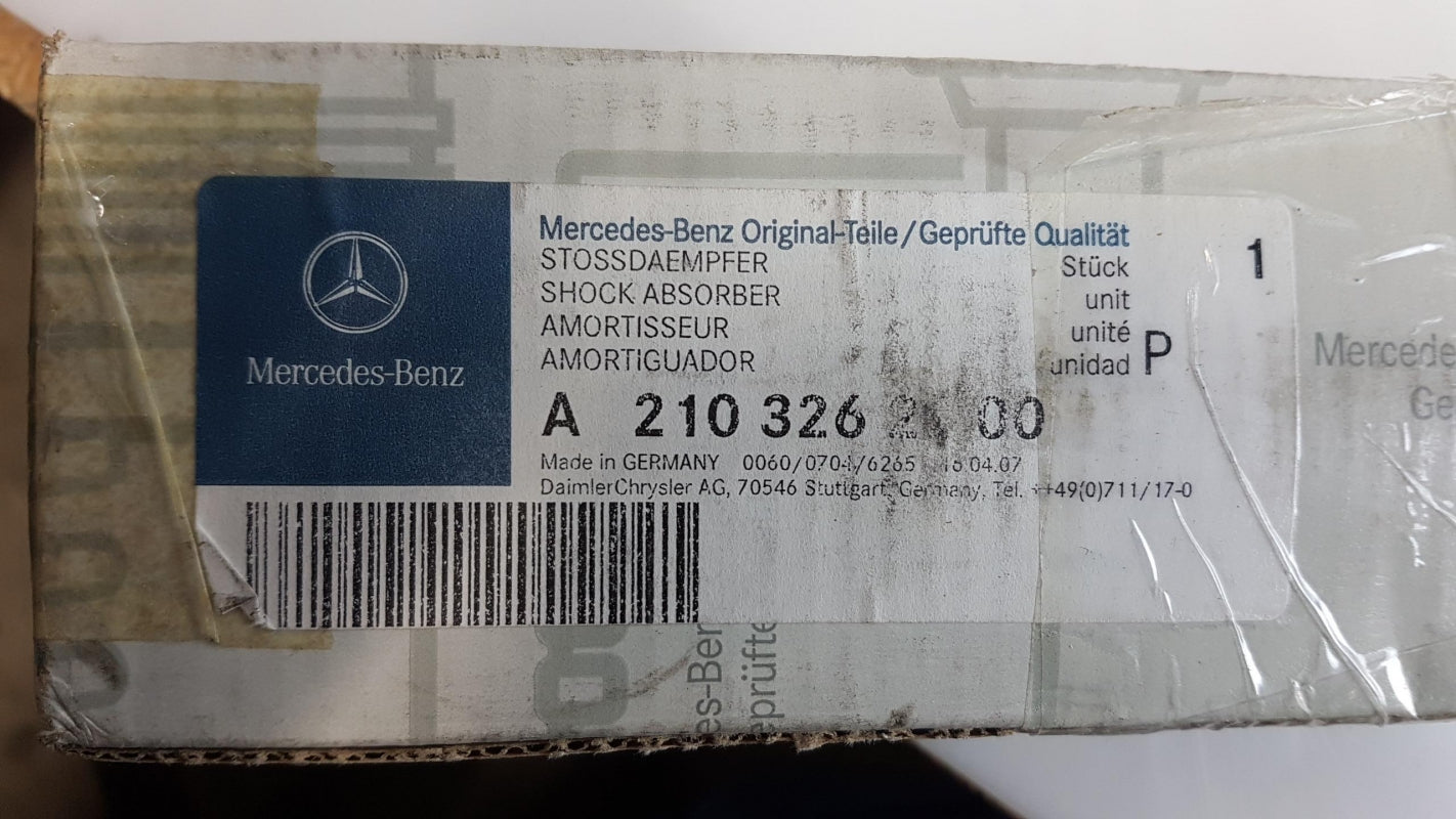 Original MERCEDES-BENZ E-klasse W210 Stoßdämpfer hinten A2103262100