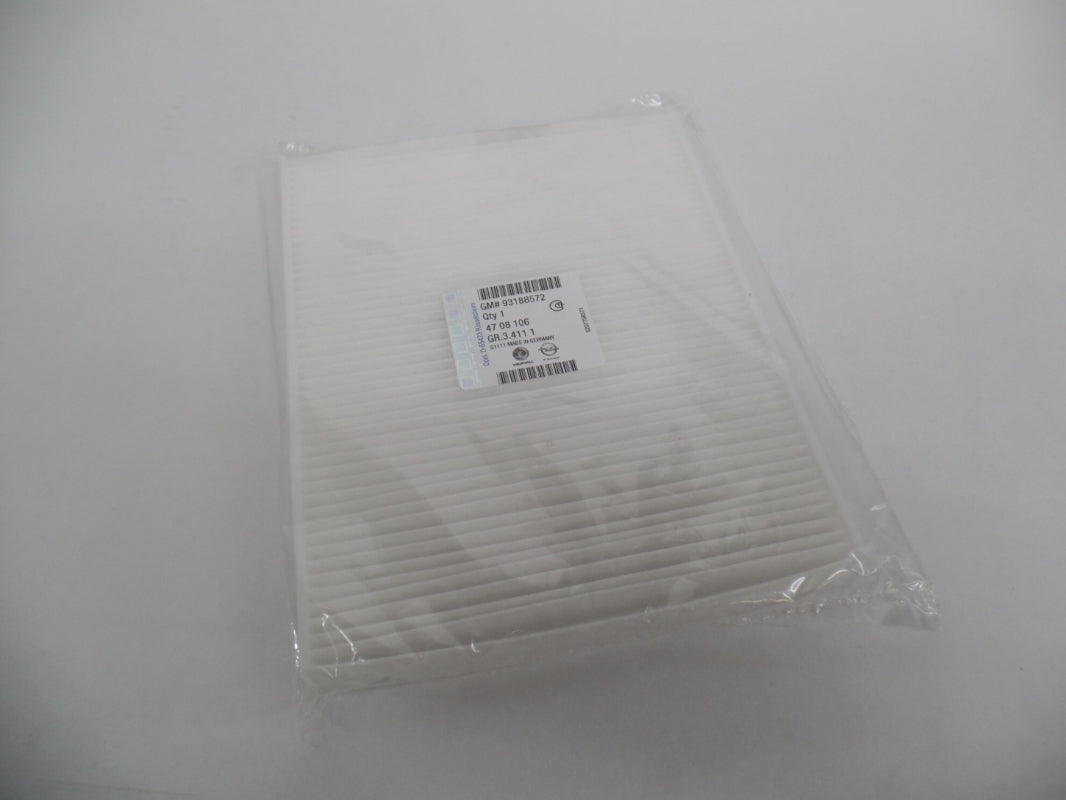 Original OPEL Agila-A Innenraumfilter Pollenfilter 93188572