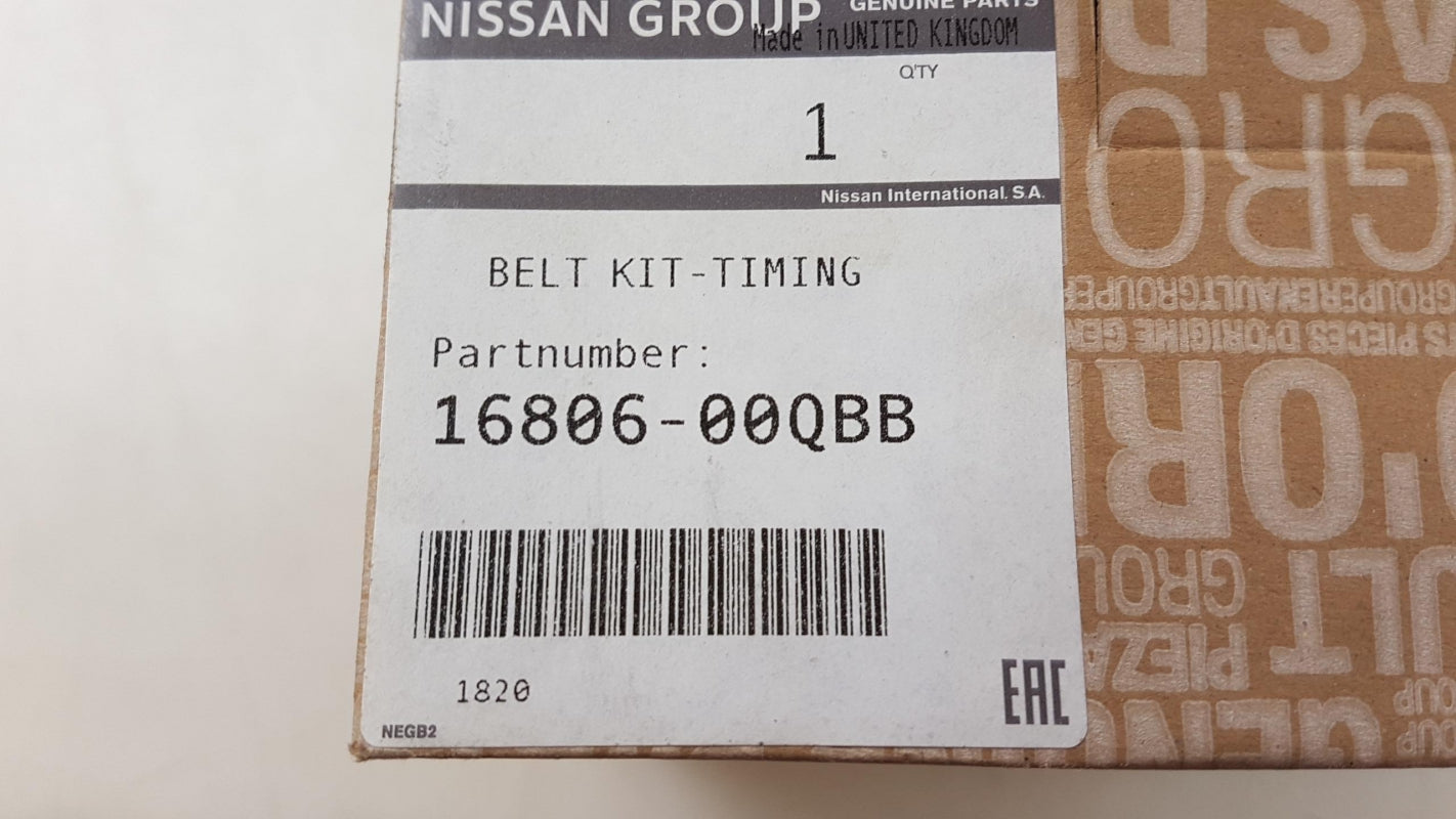 Original NISSAN Almera N16 Juke Micra K12 NV200 1.5dCi Zahnriemensatz 1680600QBB
