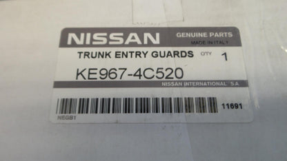 Original NISSAN X-Trail T32 '14- Ladekantenschutz 2-stück Aluminium KE9674C520