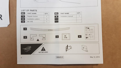 Original NISSAN X-Trail (T32) '14-'17 Stoßstange Schutz Aluminium KE9674C530