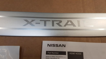 Original NISSAN X-Trail (T32) '14-'17 Stoßstange Schutz Aluminium KE9674C530