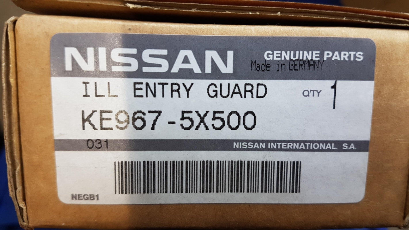 Original NISSAN Navara (D40) LED Einstiegsleisten beleuchtet vorne KE9675X100