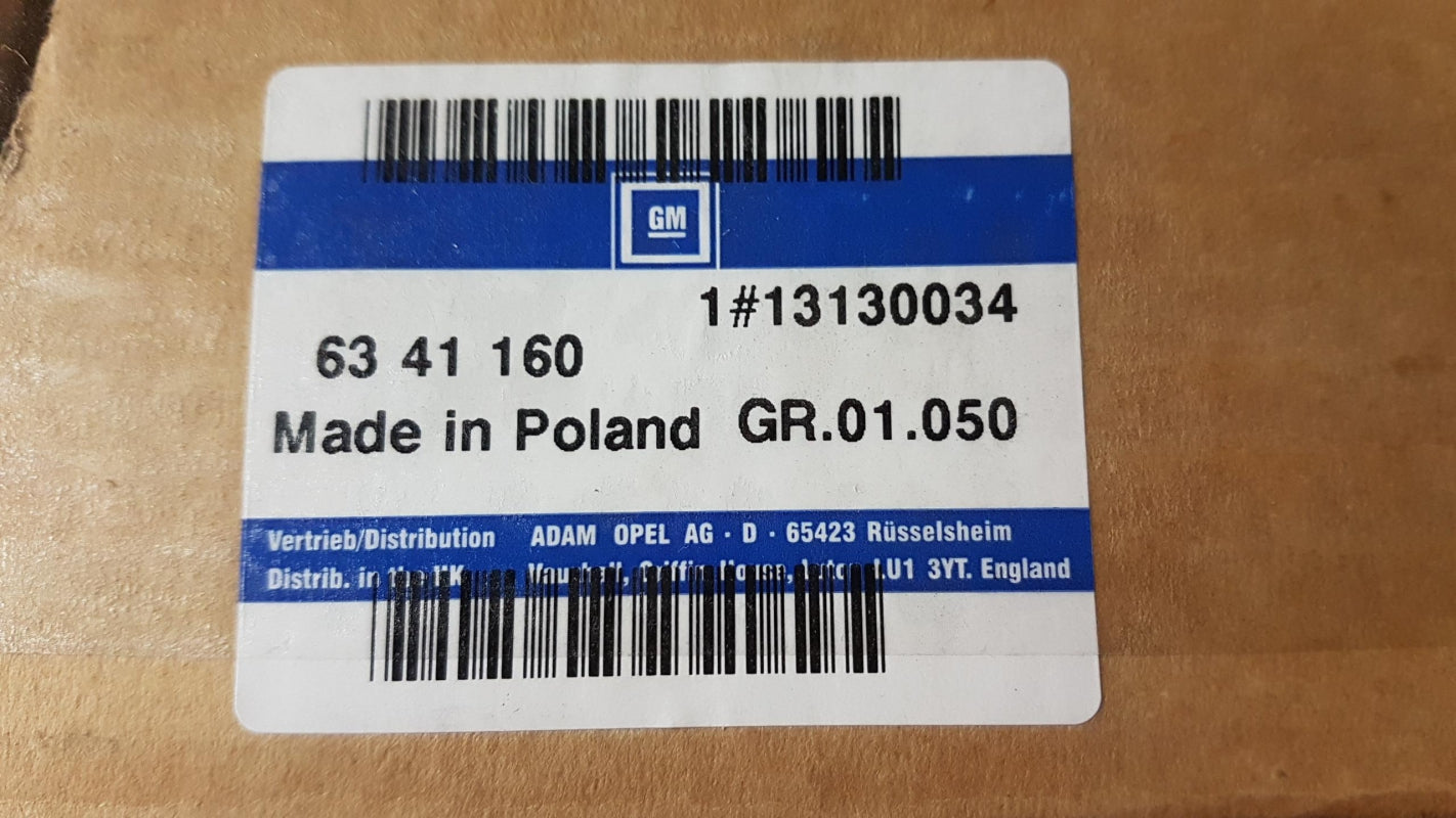 Original OPEL Meriva-A Motorkühlung Lüfter mit Motor rechts 13130034