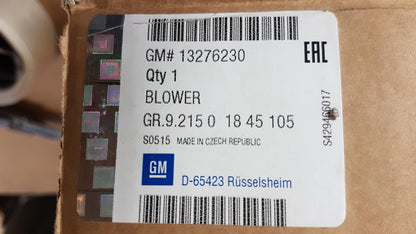 Original OPEL Astra-J Zafira-C Cascada Innenraumgebläse Gebläsemotor 13276230