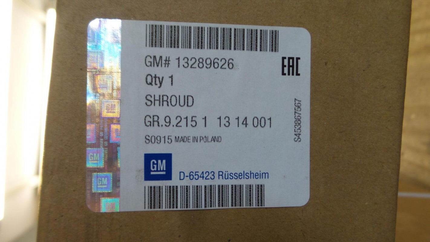 Original OPEL Cascada Astra-J Zafira-C Motorkühlung Lüfter 13289626