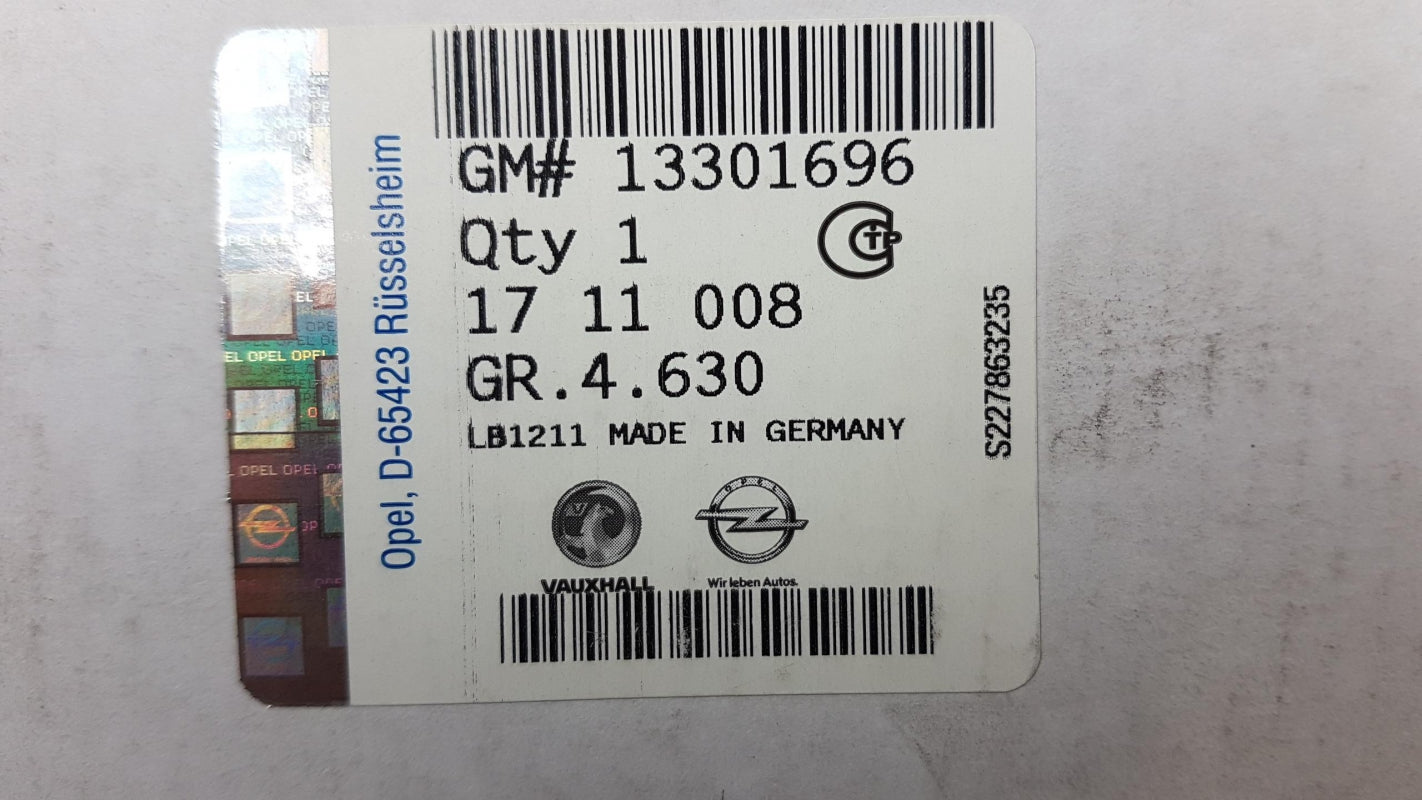 Original OPEL Astra-J '10-'19 Zafira-C '12-'19 Pedalbelagsatz 3 Stuck 13301696