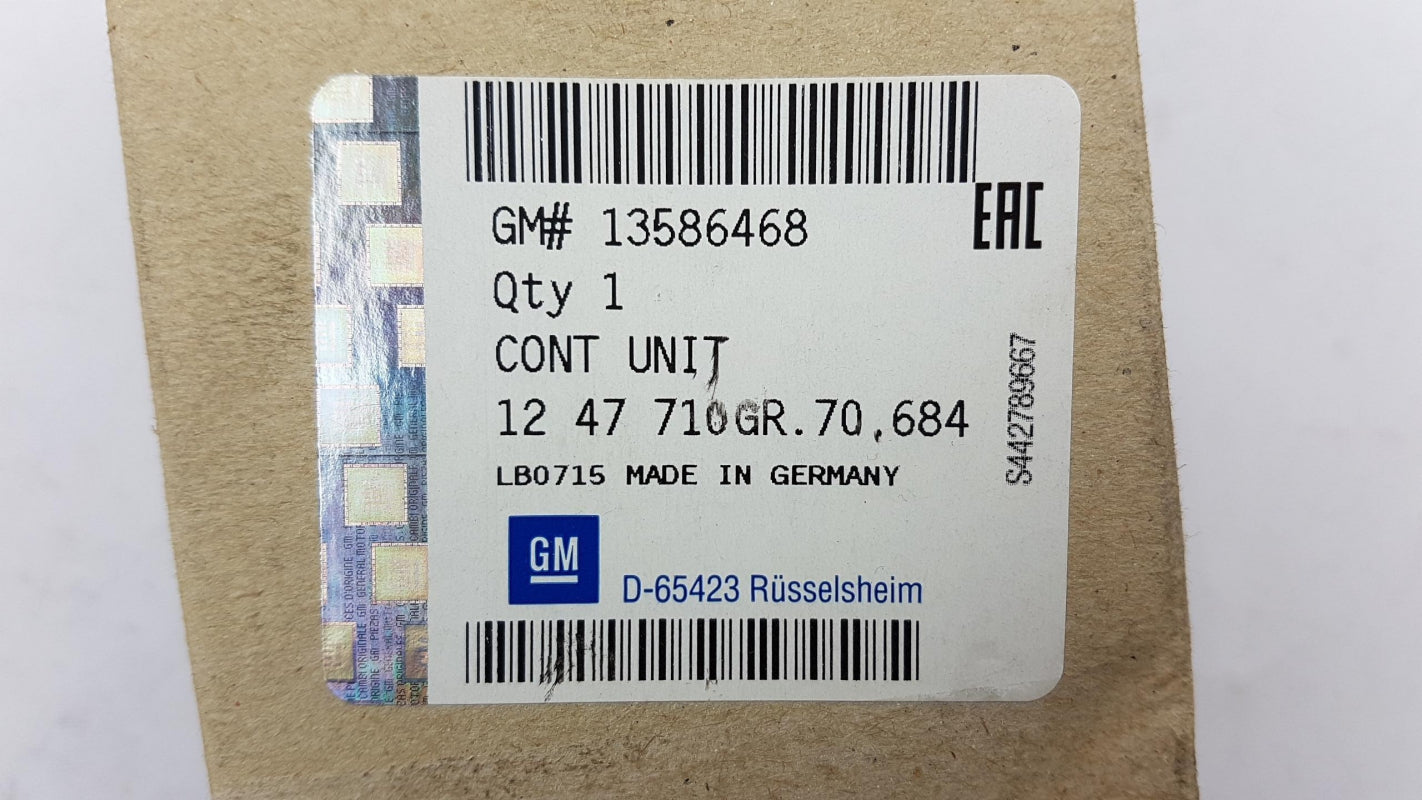 Original OPEL Astra-J Mokka Insignia-A Corsa-E Heckleuchte Steuergerät 13586468