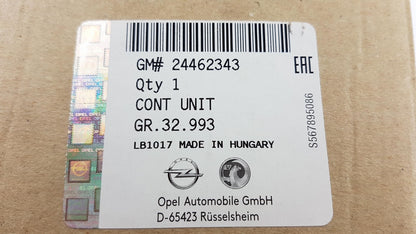 Original OPEL Astra-G Zafira-A Wasserkühlung Steuergerät schwarz 24462343