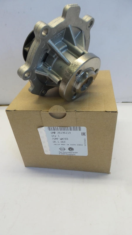 Original OPEL Astra-J Corsa-D/E Insignia Aveo Trax 1.6/1.8i Wasserpumpe 25195119