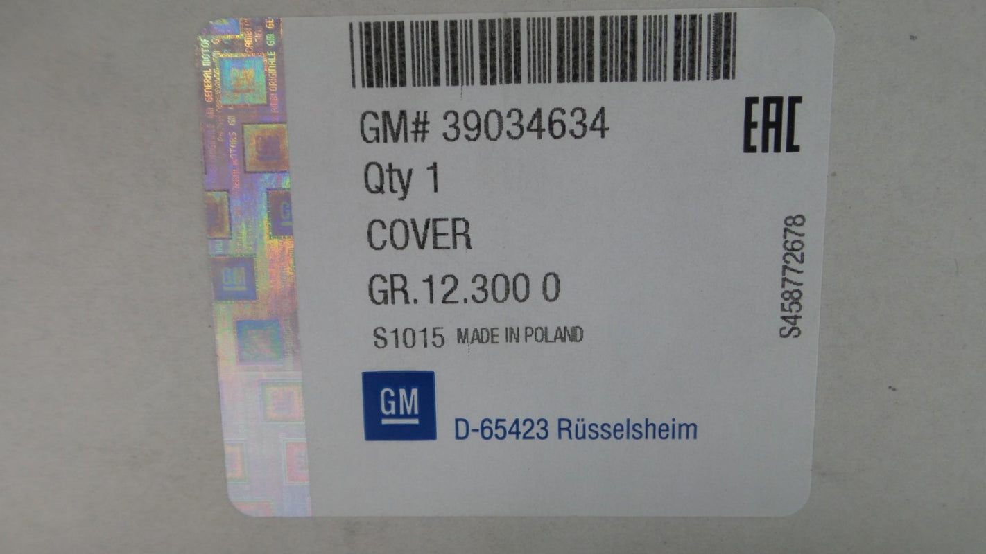 Original OPEL Astra-K PowerFlex Bar Adapter Mittelkonsole 'Piano Black' 39034634