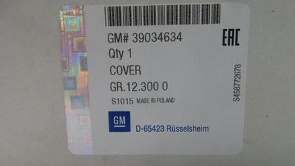 Original OPEL Astra-K PowerFlex Bar Adapter Mittelkonsole 'Piano Black' 39034634