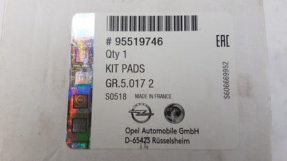 Original OE OPEL Bremsbeläge 95519746
