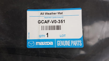 Original MAZDA 6 2012> Fußmattensatz Gummi (4 Stück) GCAFV0351