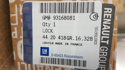 Original OPEL Movano-B Türschloss mit Motor vorne links 93168081