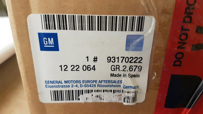 Original OPEL Corsa-C Heckleuchte Rückleuchte dunkel gefärbt Links 93170222