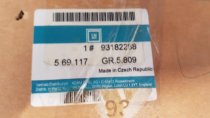 Original OPEL Vectra-B Bremsscheibensatz (2 stück) hinten 93182288