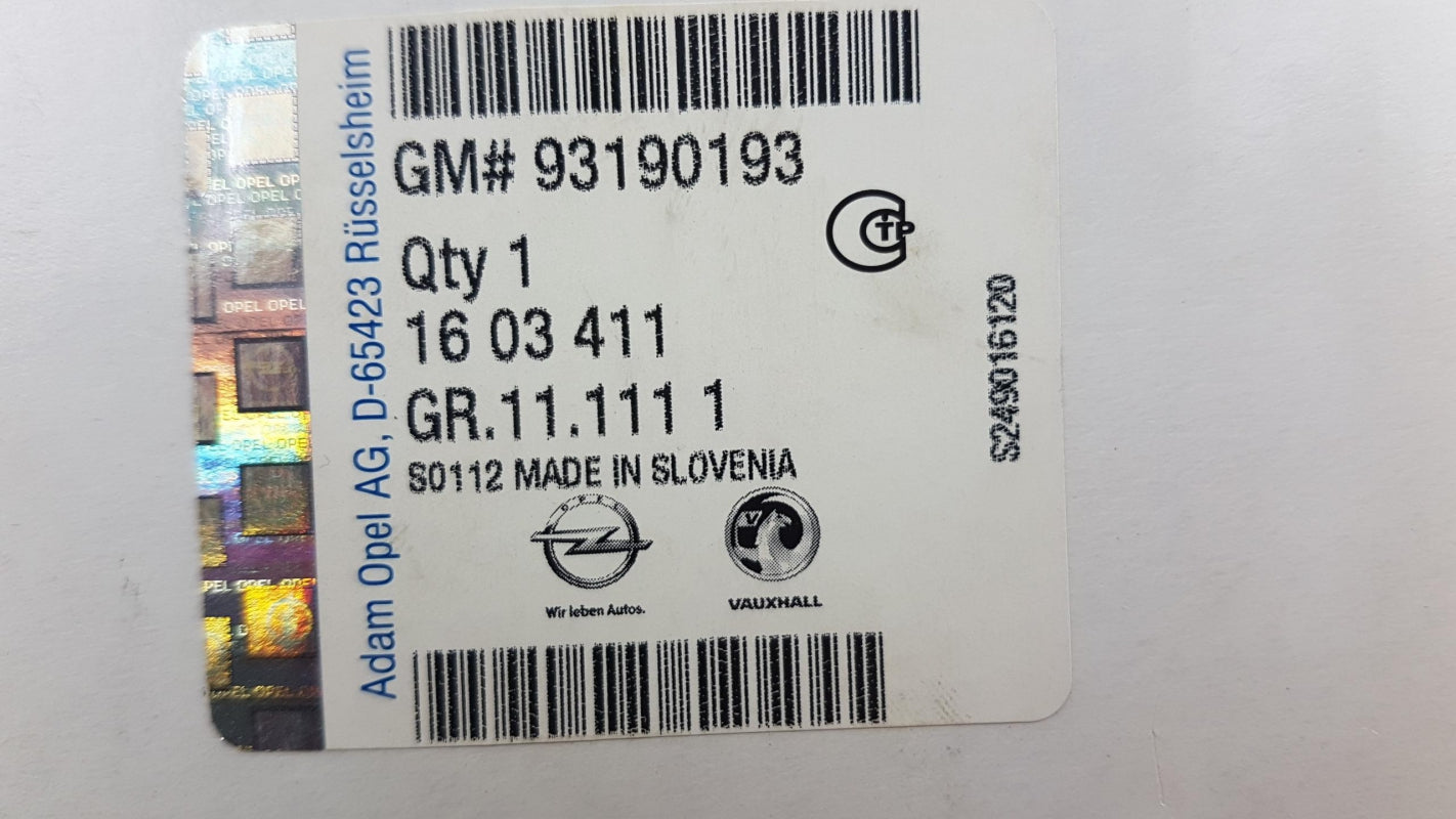 Original OPEL Corsa-D Adam Antriebswelle Gelenksatz Aussen Vorne 93190193