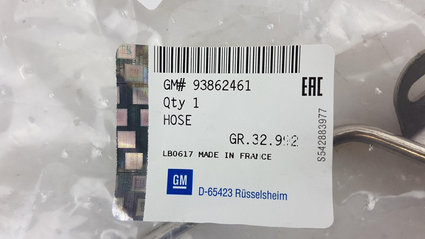 Original OPEL Vivaro-A Schlauch mit Abgasdrucksensor 2.0 ?DTI 93862461
