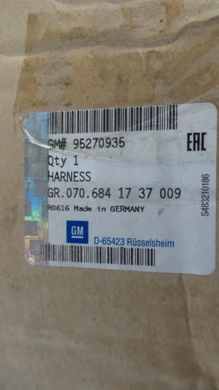 Original OPEL Mokka / Mokka X E-Satz Kabelsatz Anhängerkupplung 13 plg 95270935