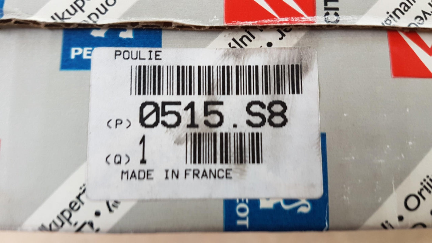 Original OE Peugeot Kurbelwelle Riemenscheibe 0515S8