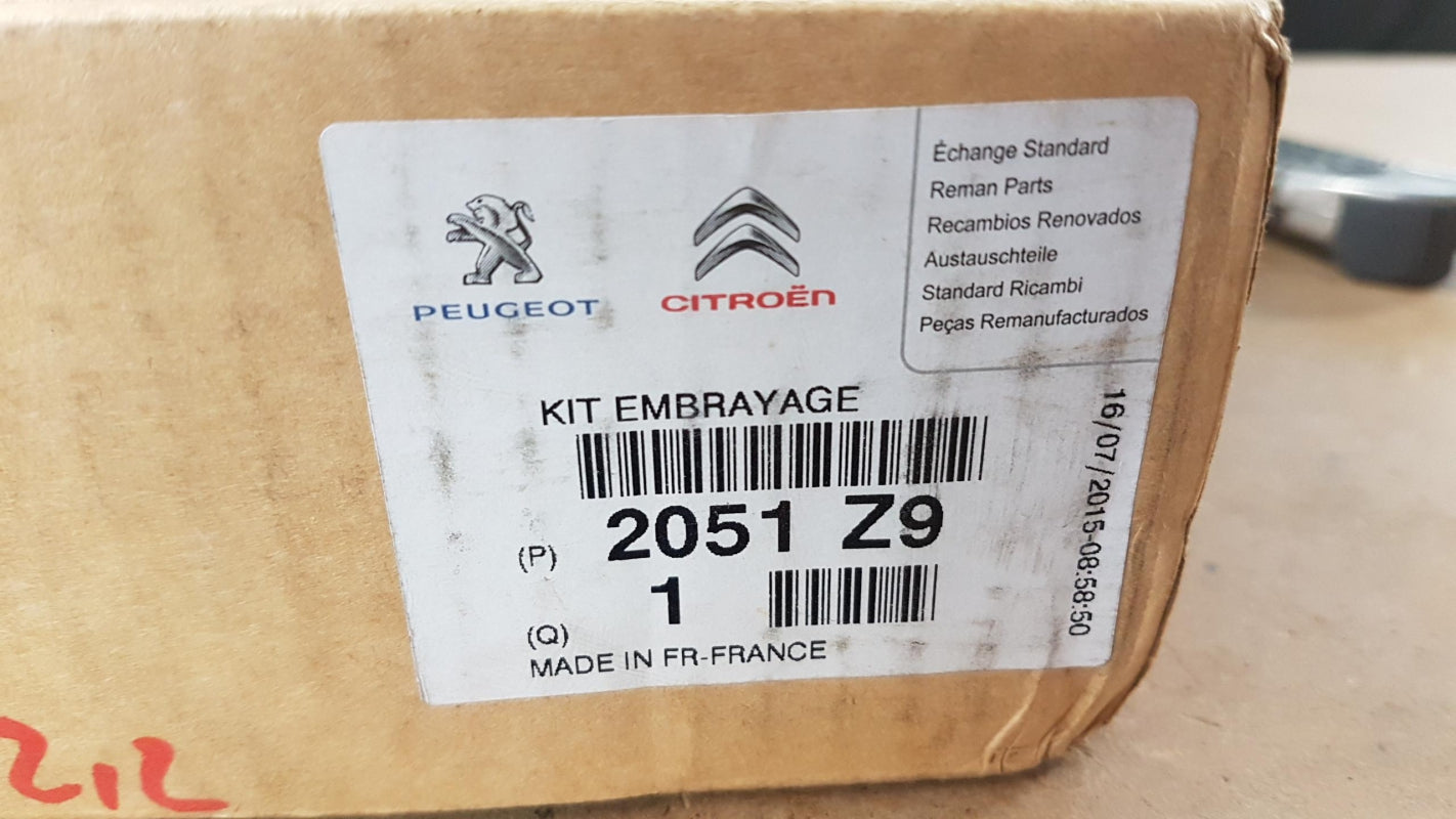 Original PEUGEOT Boxer III CITROEN Jumper Relay III Kupplungssatz 2051Z9