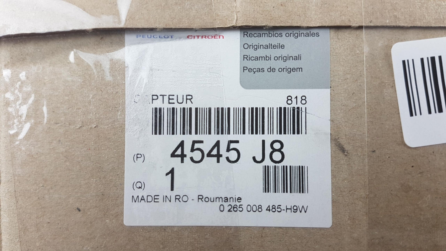 Original OE Peugeot Raddrehzahl Sensor 4545J8