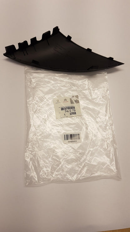 Original OE Peugeot Stoßstange Abschlepphaken Abdeckung 742279