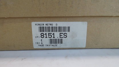 Original PEUGEOT Boxer CITROEN Jumper Außenspiegelglas rechts 8151ES