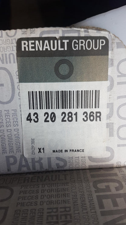 Original RENAULT Grand Scenic III Bremsscheibe (1 stück) 290mm hinten 432028136R