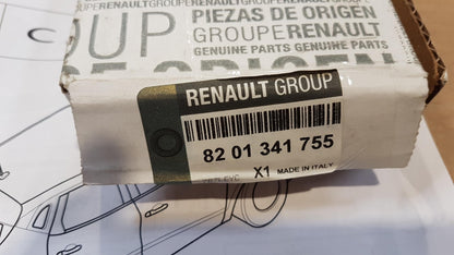 Original RENAULT Captur Ladekantenschutz klebend Edelstahl silber 8201341755