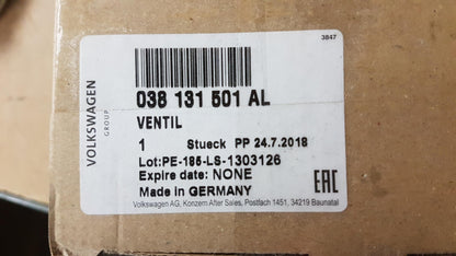 Original AUDI A4 A6 VW Passat SEAT Alhambra SKODA Superb AGR-Ventil 038131501AL