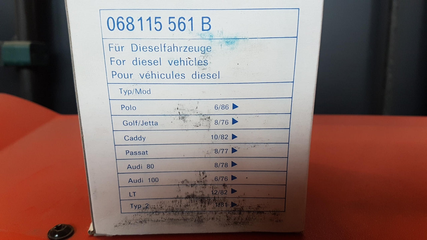 Original OE Volkswagen Ölfilter 068115561B