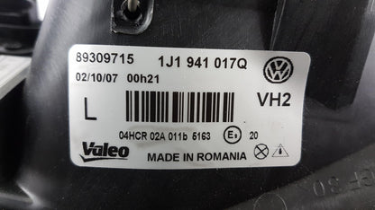 Original VW Golf Scheinwerfer schwarz chrom links 1J1941017Q