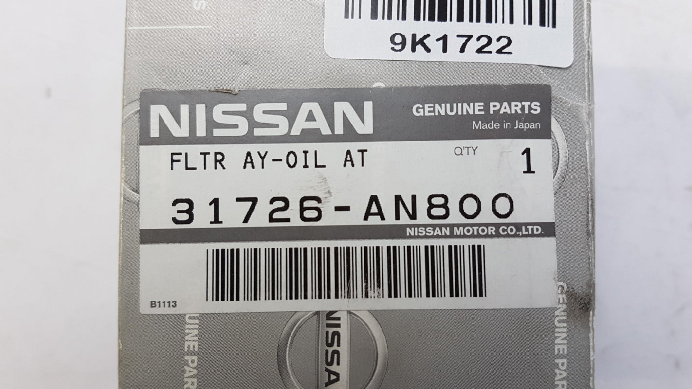 Original OE NISSAN Automatikgetriebe Hydraulikfilter 31726AN800