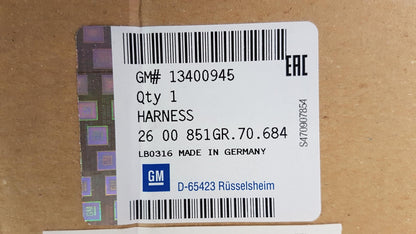 Original OE OPEL Anhängerkupplung Elektrosatz 13400945