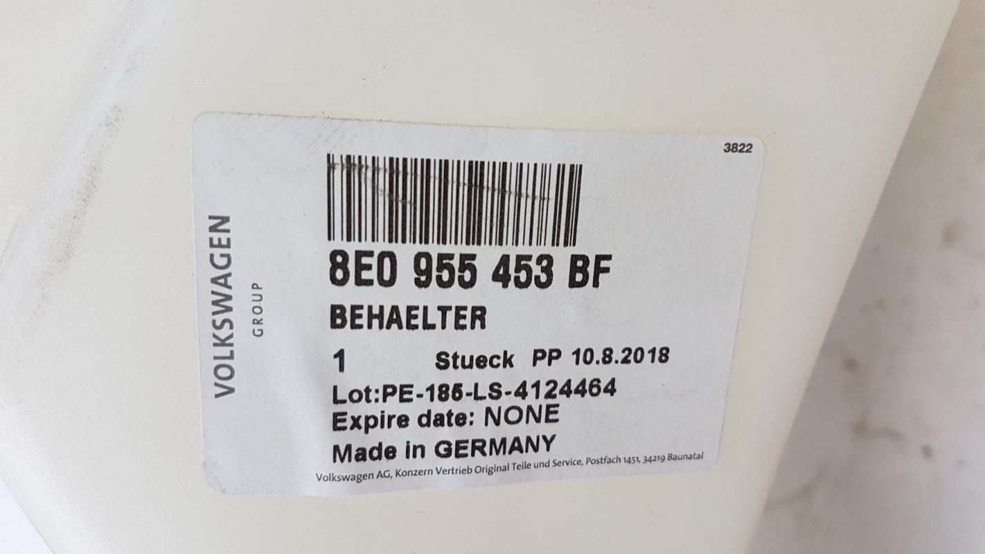 Original OE Volkswagen Waschwasserbehälter 8E0955453BF