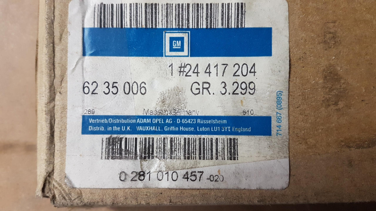 Original OPEL Astra-G Vectra-B Zafira-A Motorsteuergerät ECU 2.0 DTi 24417204