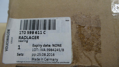 Original VW Caddy '16- Radnabe hinten 1T0598611C