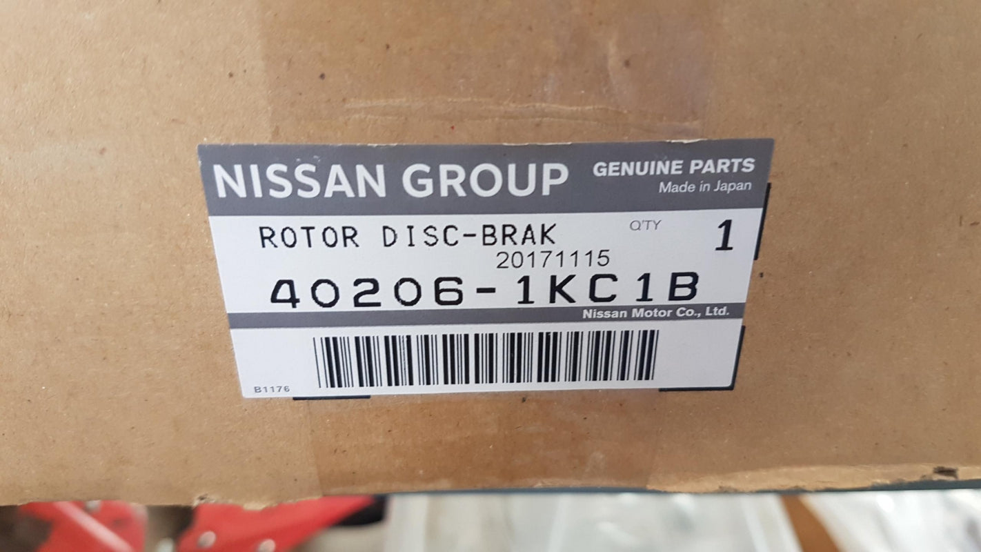 Original NISSAN X-Trail '09-'14 Bremsscheibe (1 stück) vorne 402061KC1B