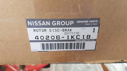 Original NISSAN X-Trail '09-'14 Bremsscheibe (1 stück) vorne 402061KC1B